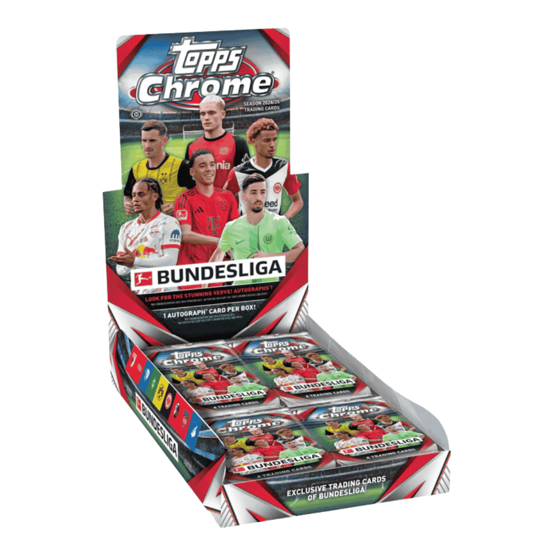 2024-25 Topps Chrome Bundesliga Soccer Hobby Box
