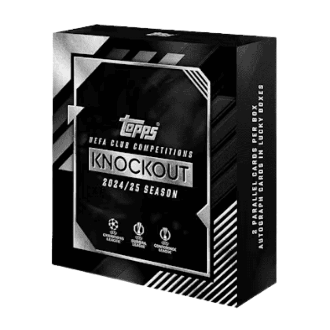 2024-25 Topps Knockout UEFA Club Competitions Soccer Hobby Box