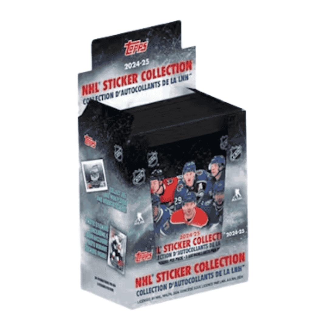 2024-25 Topps NHL Sticker Collection Hockey Box