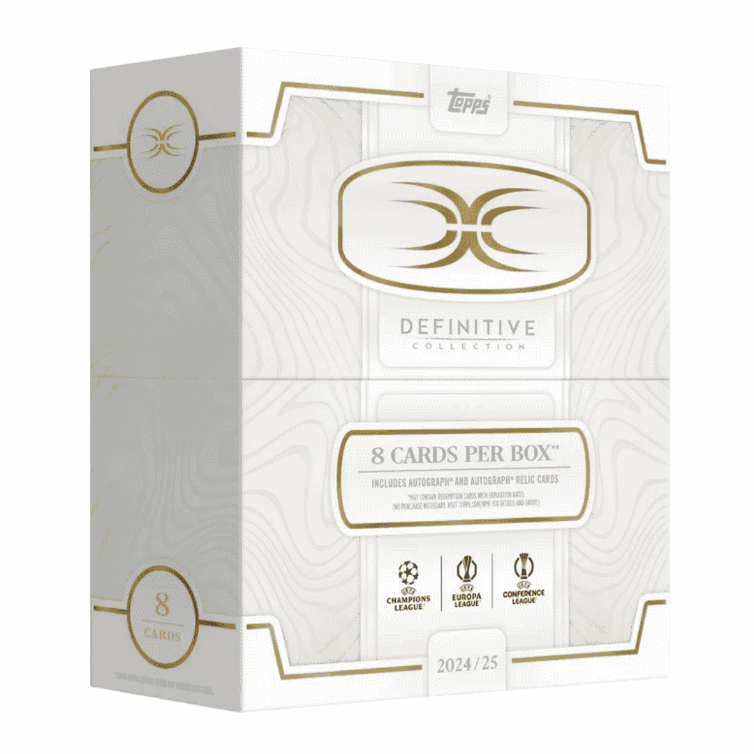 2024-25 Topps UEFA Champions League Definitive Soccer Hobby Box