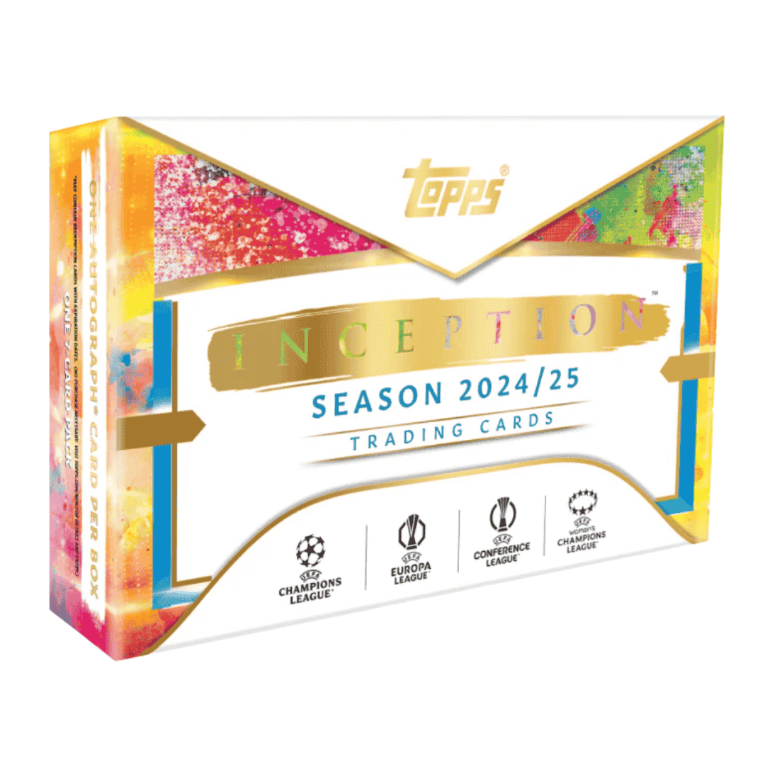 2024-25 Topps UEFA Club Competitions Inception Soccer Hobby Box
