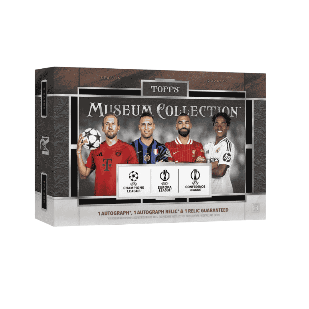 2024-25 Topps UEFA Club Competitions Museum Collection Soccer Hobby Box