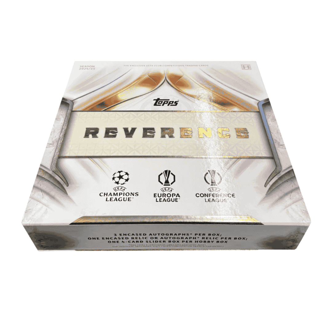2024-25 Topps UEFA Club Competitions Reverence Soccer Hobby Box