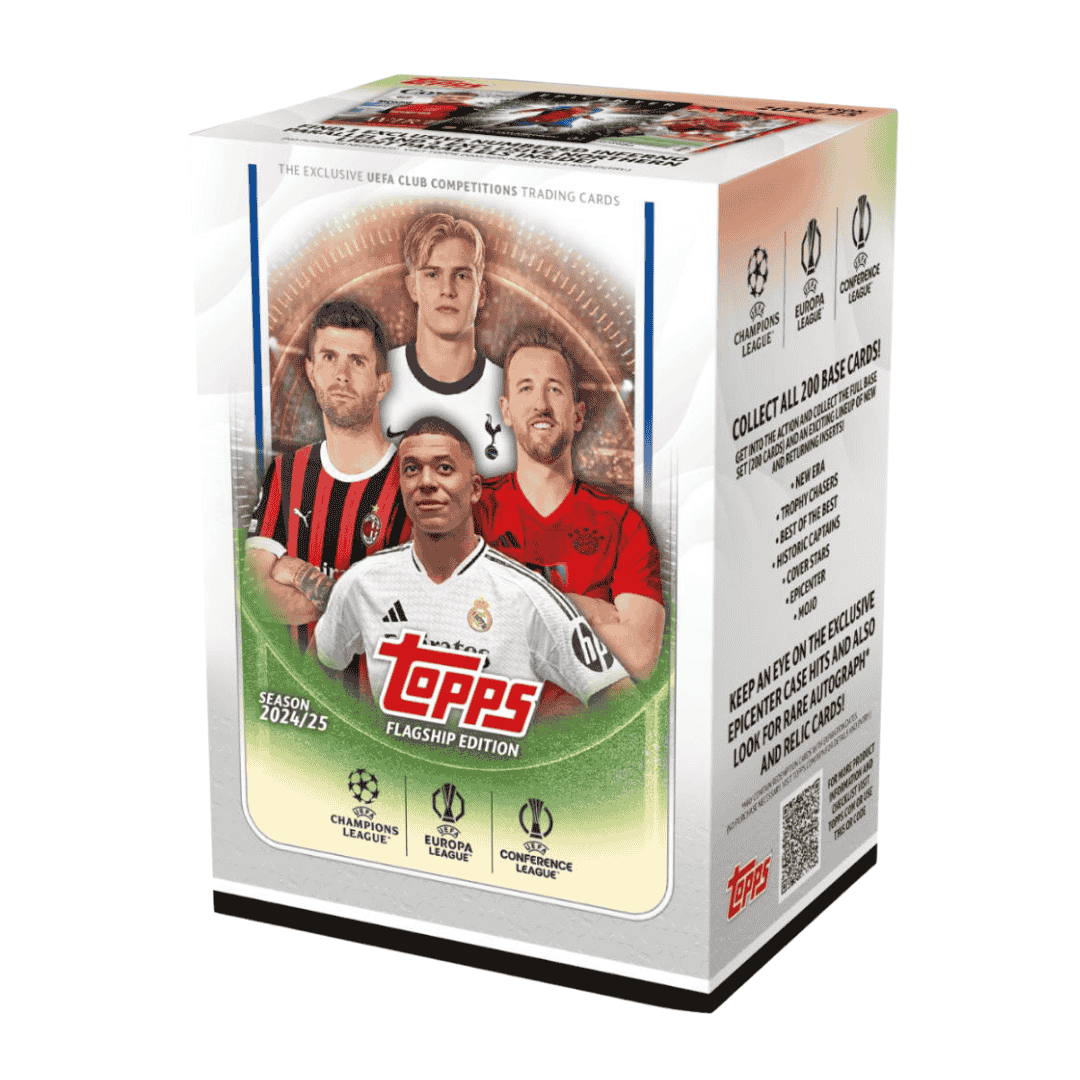 2024-25 Topps UEFA Club Competitions Soccer Blaster Box