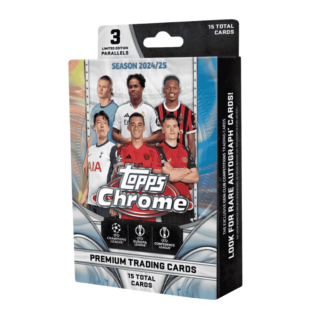 2024-25 Topps UEFA Club Competitions Soccer Hanger Box