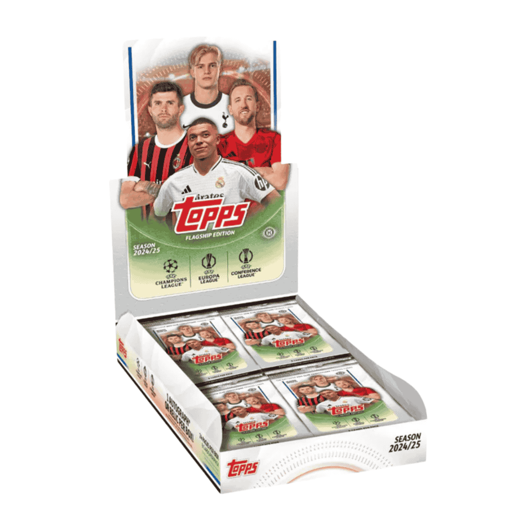 2024-25 Topps UEFA Club Competitions Soccer Hobby Box