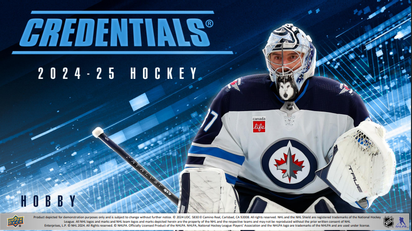  2024-25 Upper Deck Credentials Hockey Hobby Pack