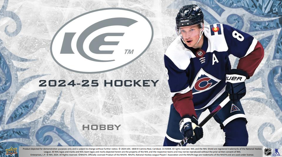 2024-25 Upper Deck Ice Hockey Hobby 24-Box Case