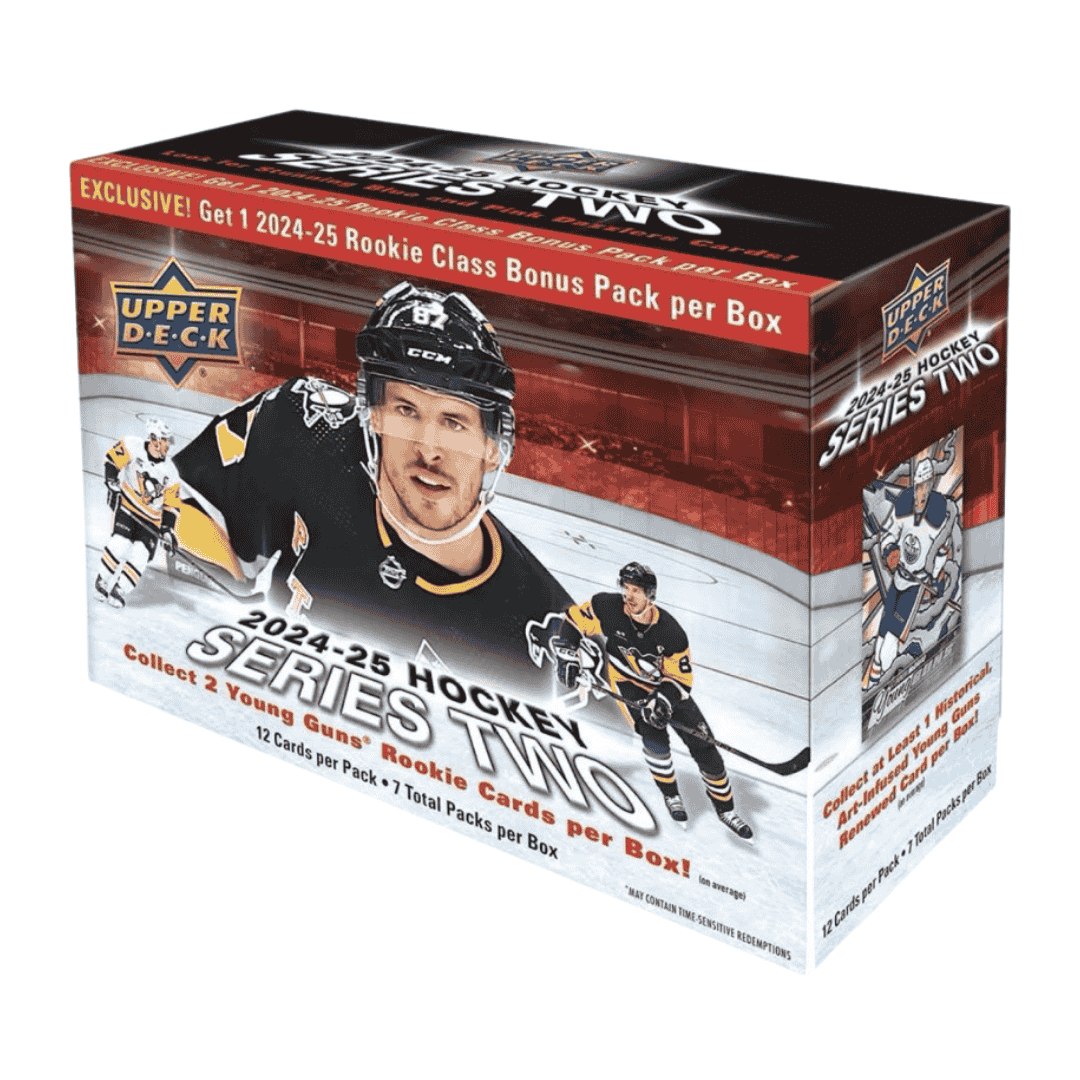  2024-25 Upper Deck Series 2 Hockey Mega Box