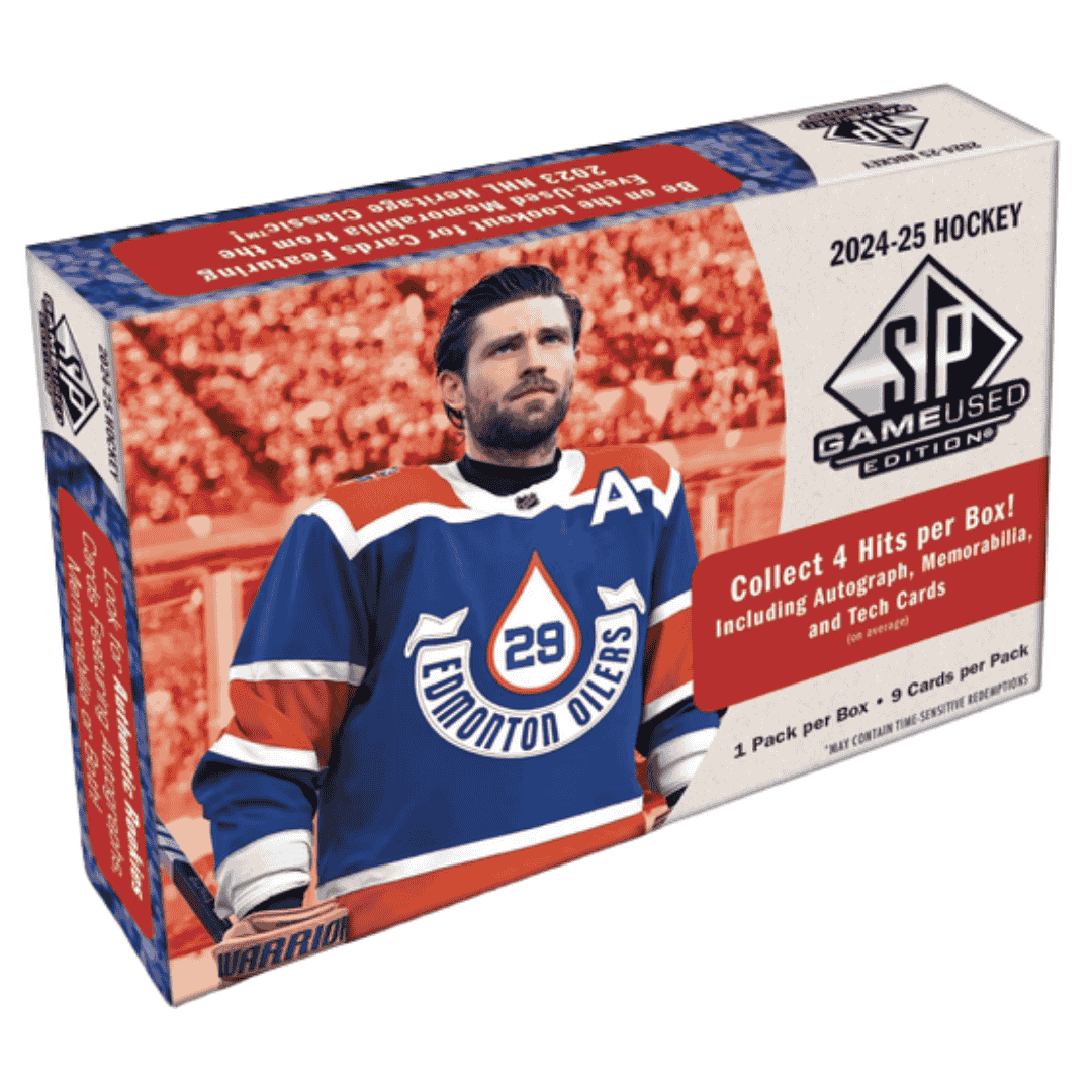 2024-25 Upper Deck SP Game Used Hockey Hobby Box