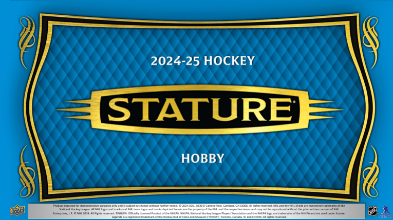 2024-25 Upper Deck Stature Hockey Hobby 16-Box Case