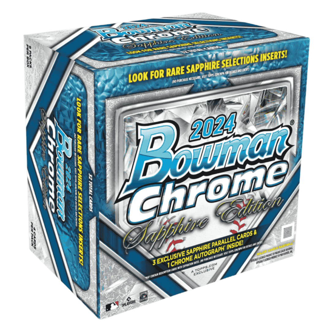 2024 Bowman Baseball Chrome Sapphire Edition Hobby Box