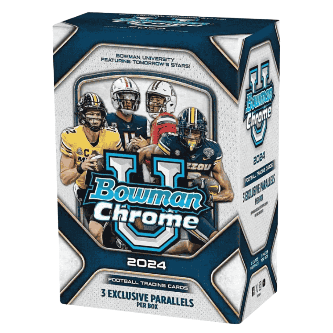 2024 Bowman Chrome University Football Blaster Box