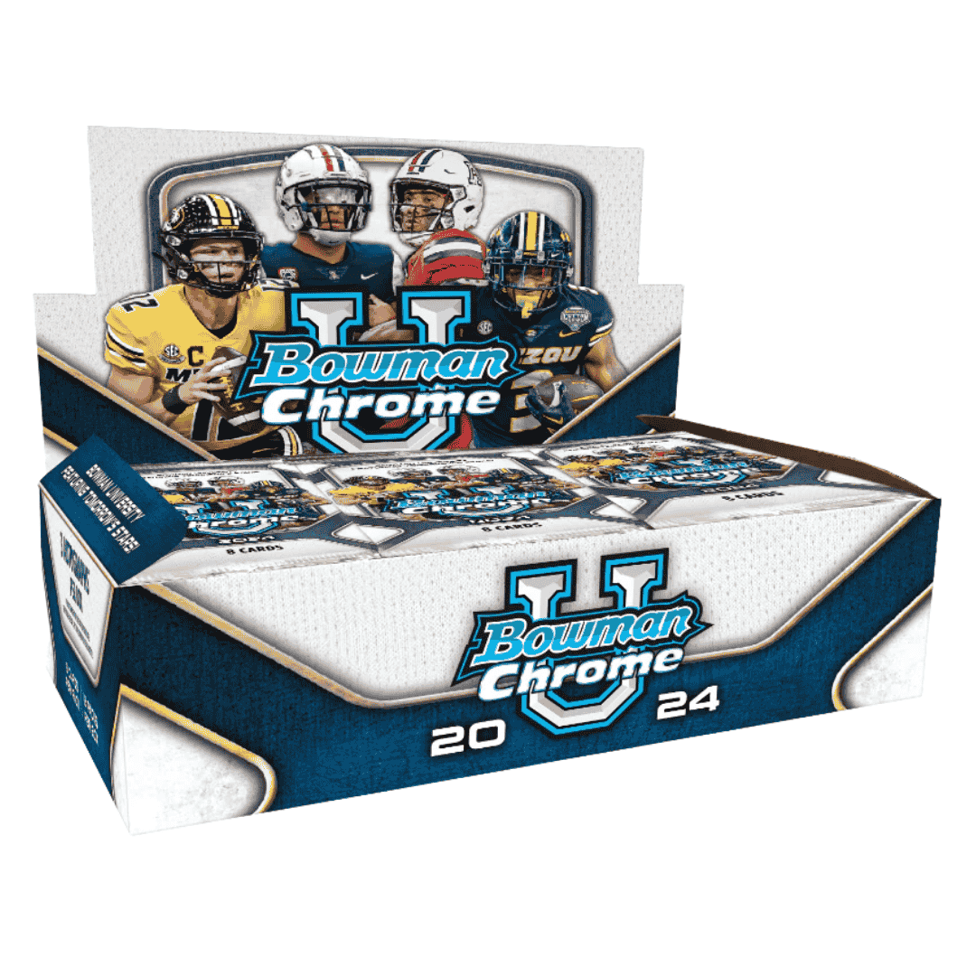 2024 Bowman Chrome University Football Breaker's Delight Box