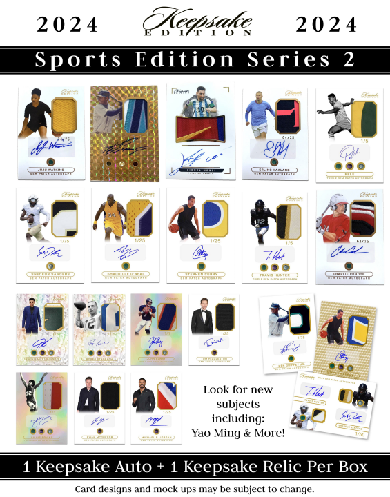 2024 Keepsake Sports Edition Series 2 Box