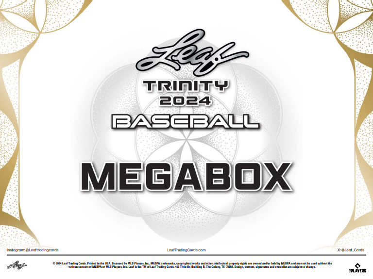 2024 Leaf Trinity Baseball Mega Box