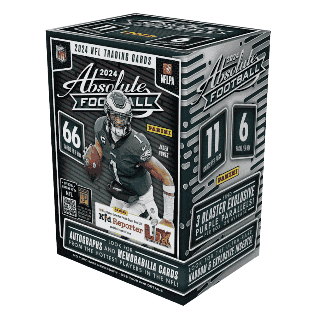 2024 Panini Absolute Football Hobby Blaster 20-Box Case(Purple Parallels)