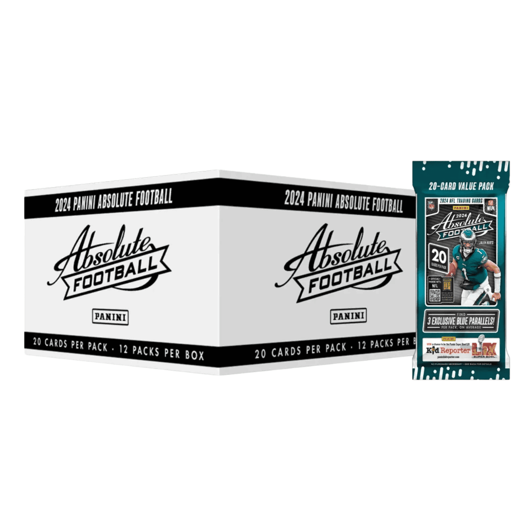 2024 Panini Absolute Football Value Pack Box(Blue Parallels) 