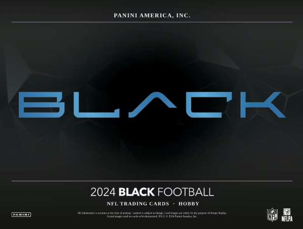 2024 Panini Black Football 12-Box Case 1st Off The Line