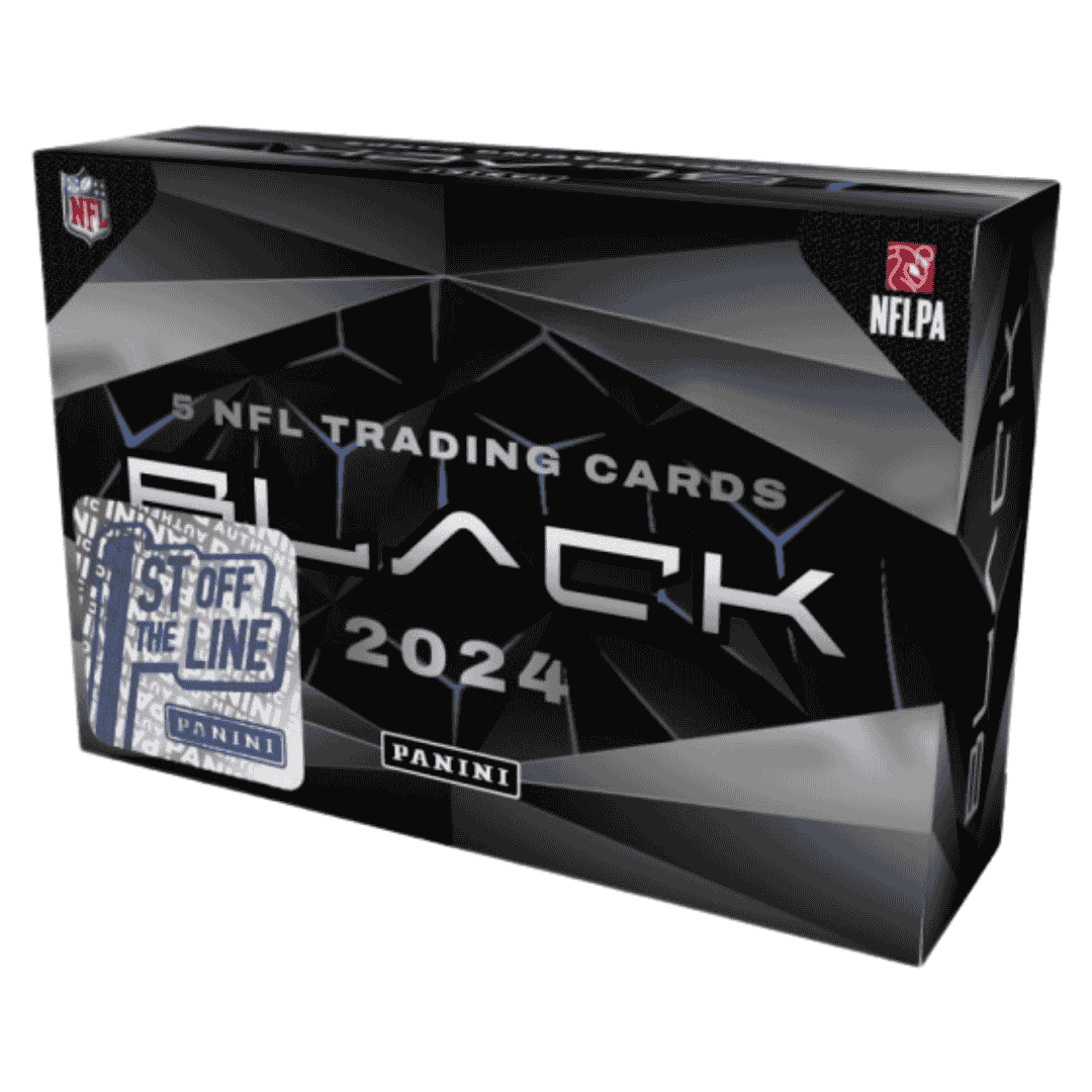 2024 Panini Black Football Box 1st Off The Line