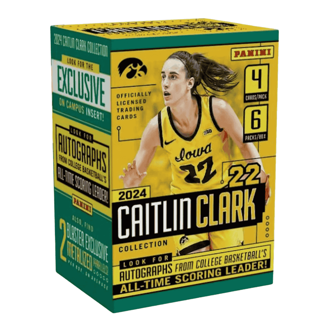 2024 Panini Caitlin Clark Collection Basketball Hobby 6-Pack Blaster Box