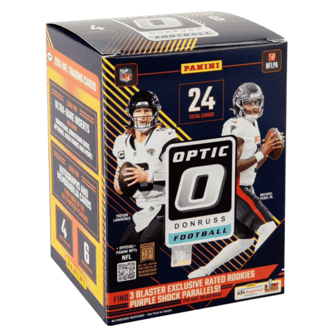 2024 Panini Donruss Optic Football Blaster Box (Purple Shock Parallels)