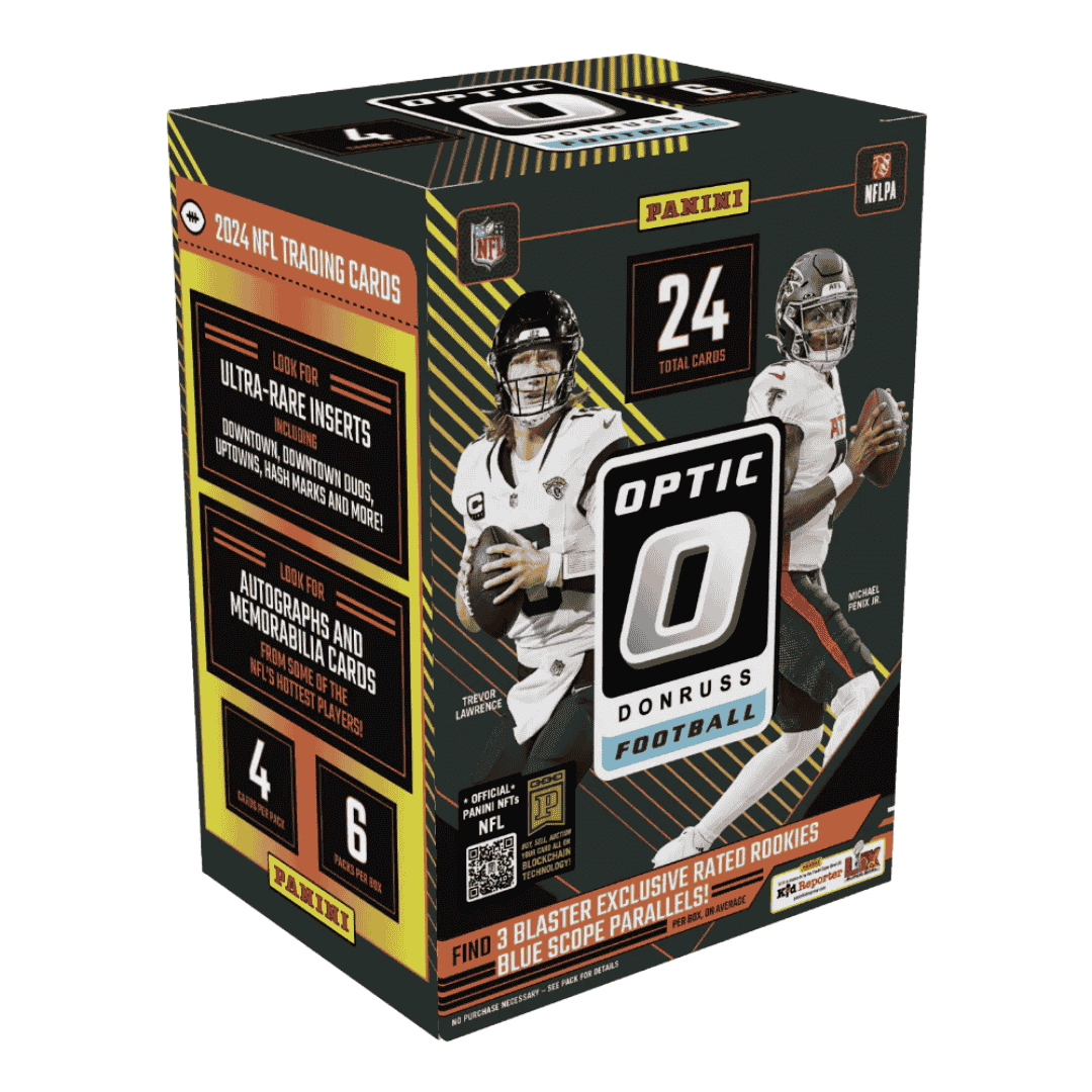 2024 Panini Donruss Optic Football Hobby Blaster Box (Blue Scope)
