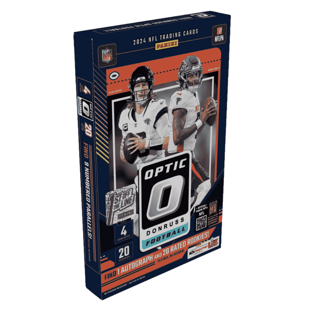 2024 Panini Donruss Optic Football Hobby Box - 1st Off The Line (FOTL)
