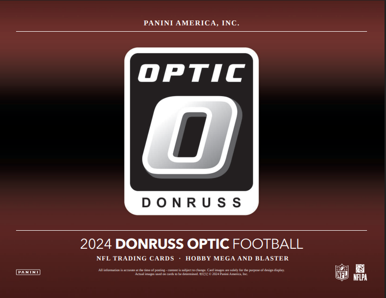 2024 Panini Donruss Optic Football Hobby Mega Pack