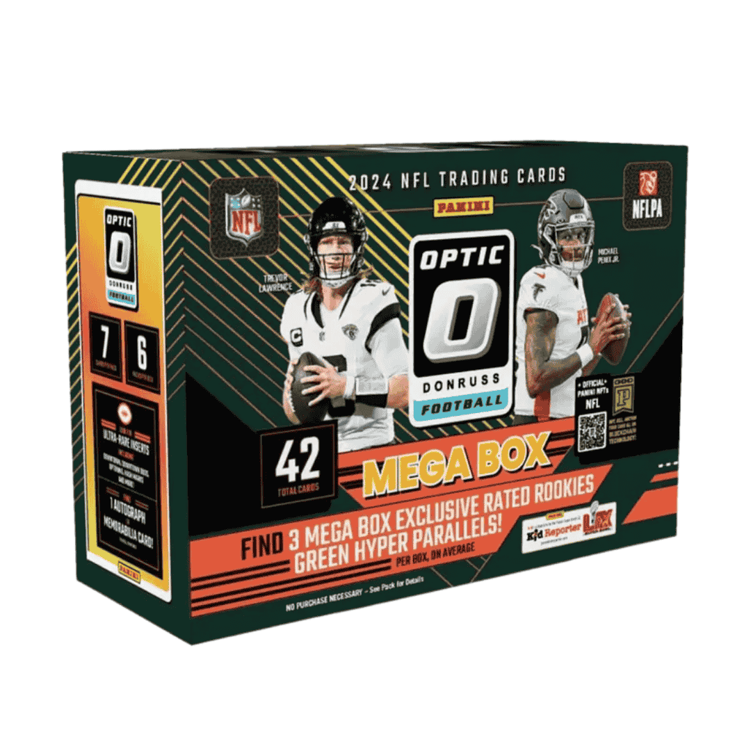 2024 Panini Donruss Optic Football Mega Box (Green Hyper Parallels)