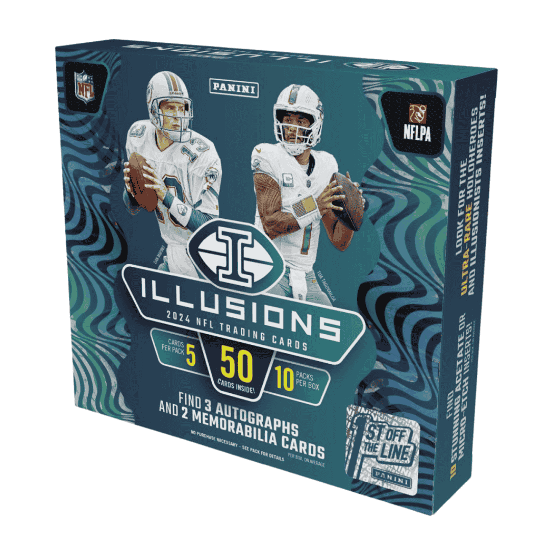 2024 Panini Illusions Football 1st Off The Line FOTL Hobby Box