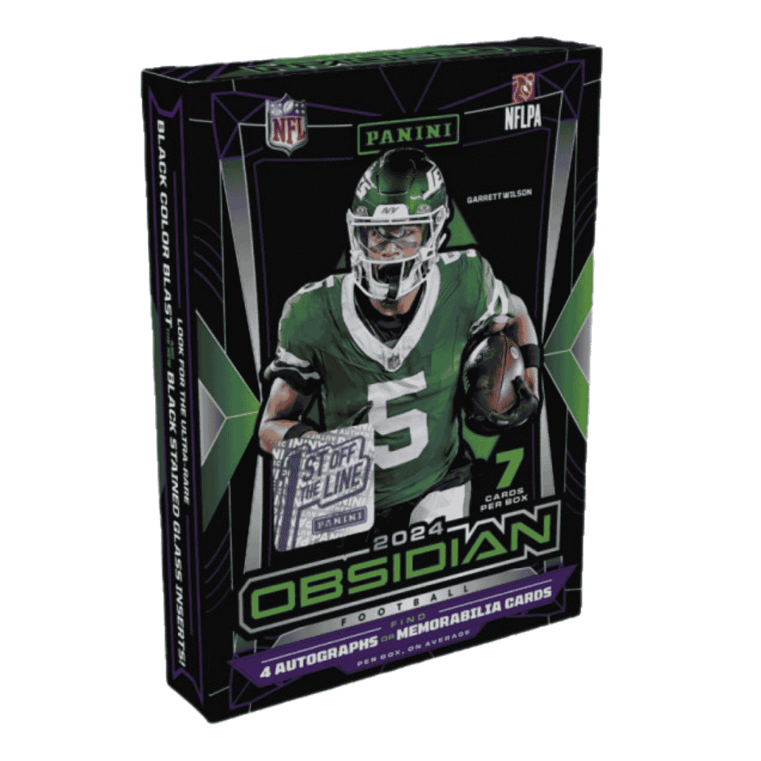 2024 Panini Obsidian Football Hobby Box 1st Off The Line