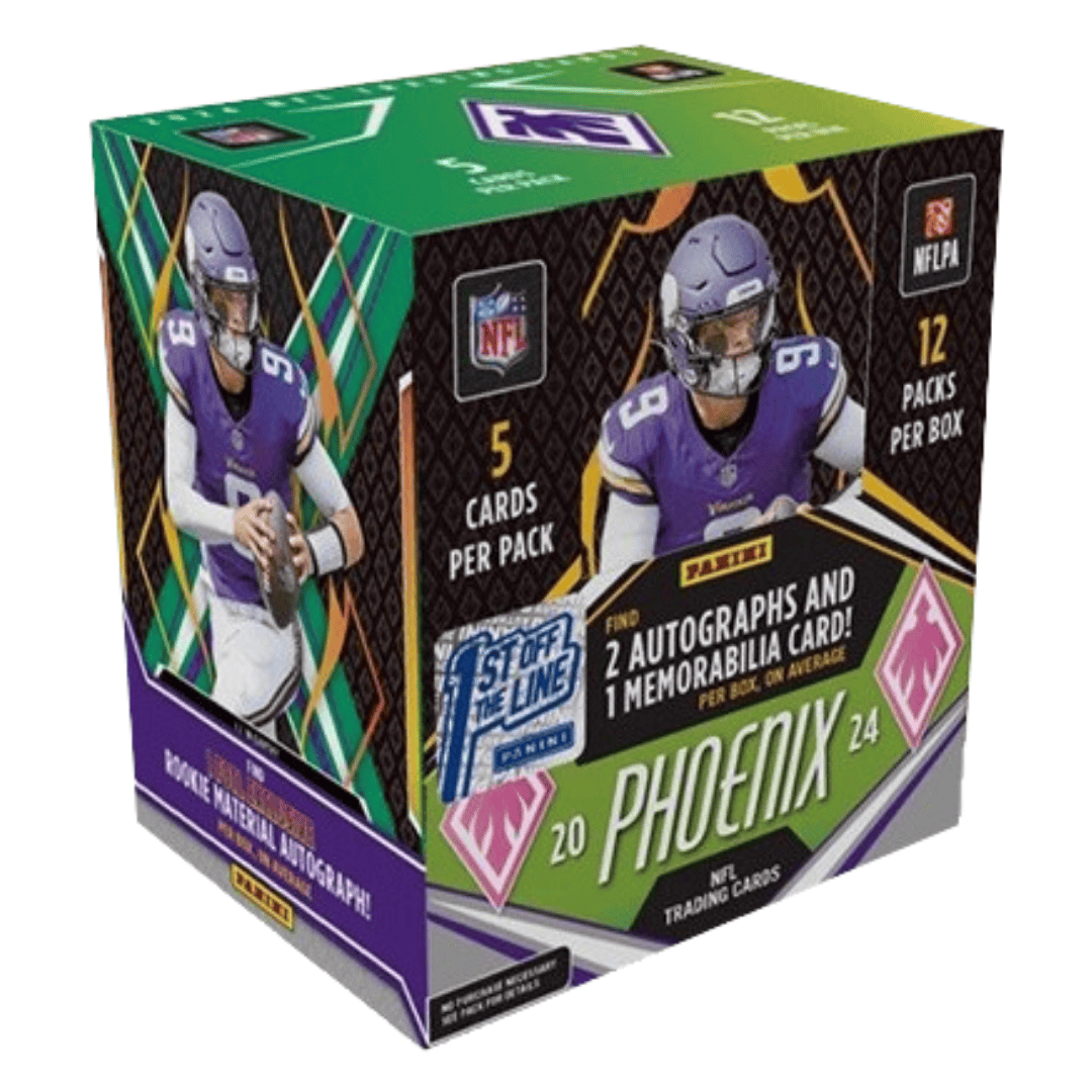 2024 Panini Phoenix Football Hobby Box 1st Off The Line (FOTL)