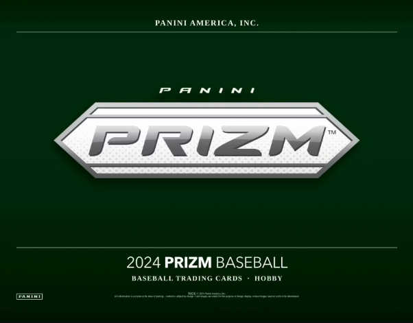 2024 Panini Prizm Baseball Hobby 12-Box Case 1st Off The Line