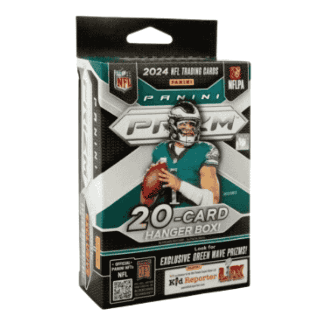 2024 Panini Prizm Football Hanger Box (Green Wave Prizms)