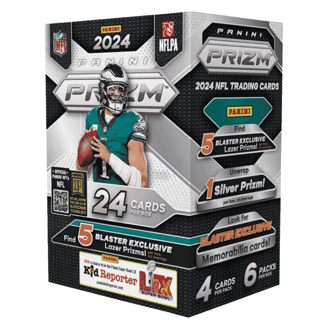 2024 Panini Prizm Football Hobby Blaster Box (Lazer Prizms!)