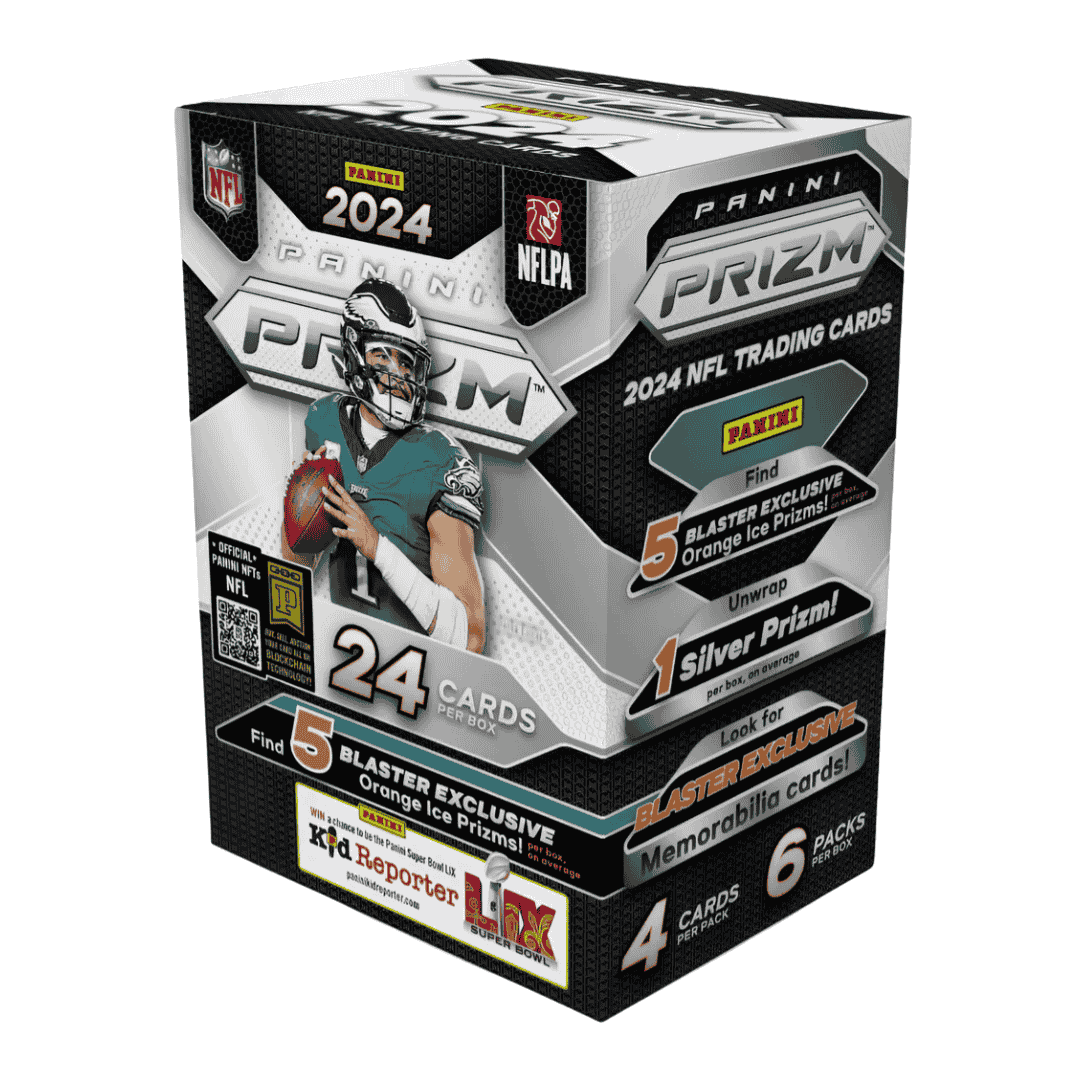 2024 Panini Prizm Football Hobby Blaster Box (Orange Ice Prizms!)