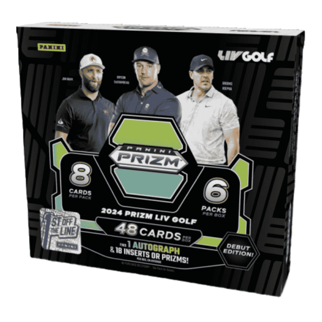 2024 Panini Prizm LIV Golf 1st Off The Line FOTL Hobby Box (Slightly Damaged)