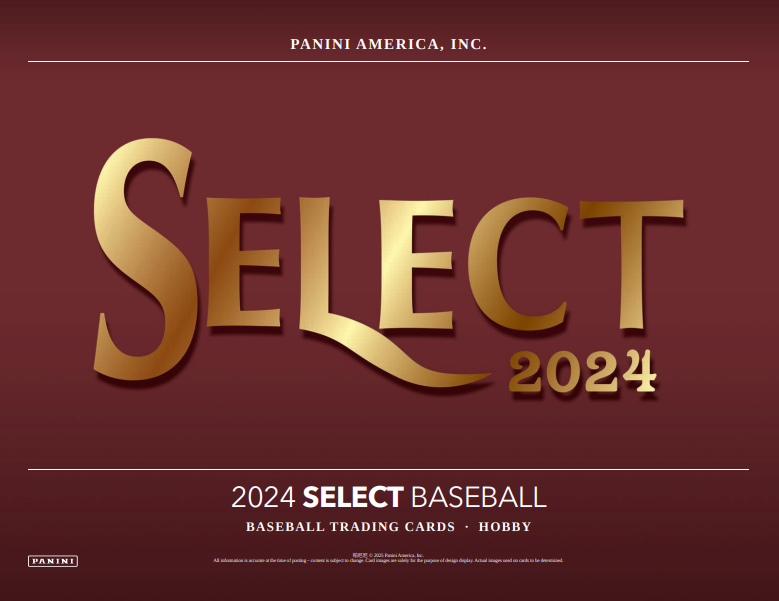 2024 Panini Select Baseball 1st Off The Line Hobby 12-Box Case