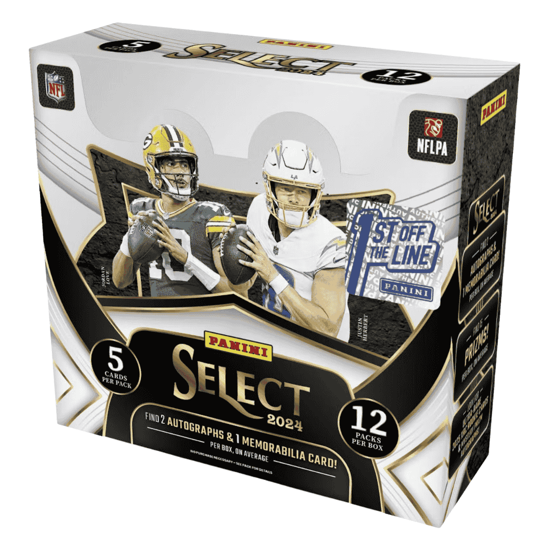 2024 Panini Select Football 1st Off The Line Hobby Box