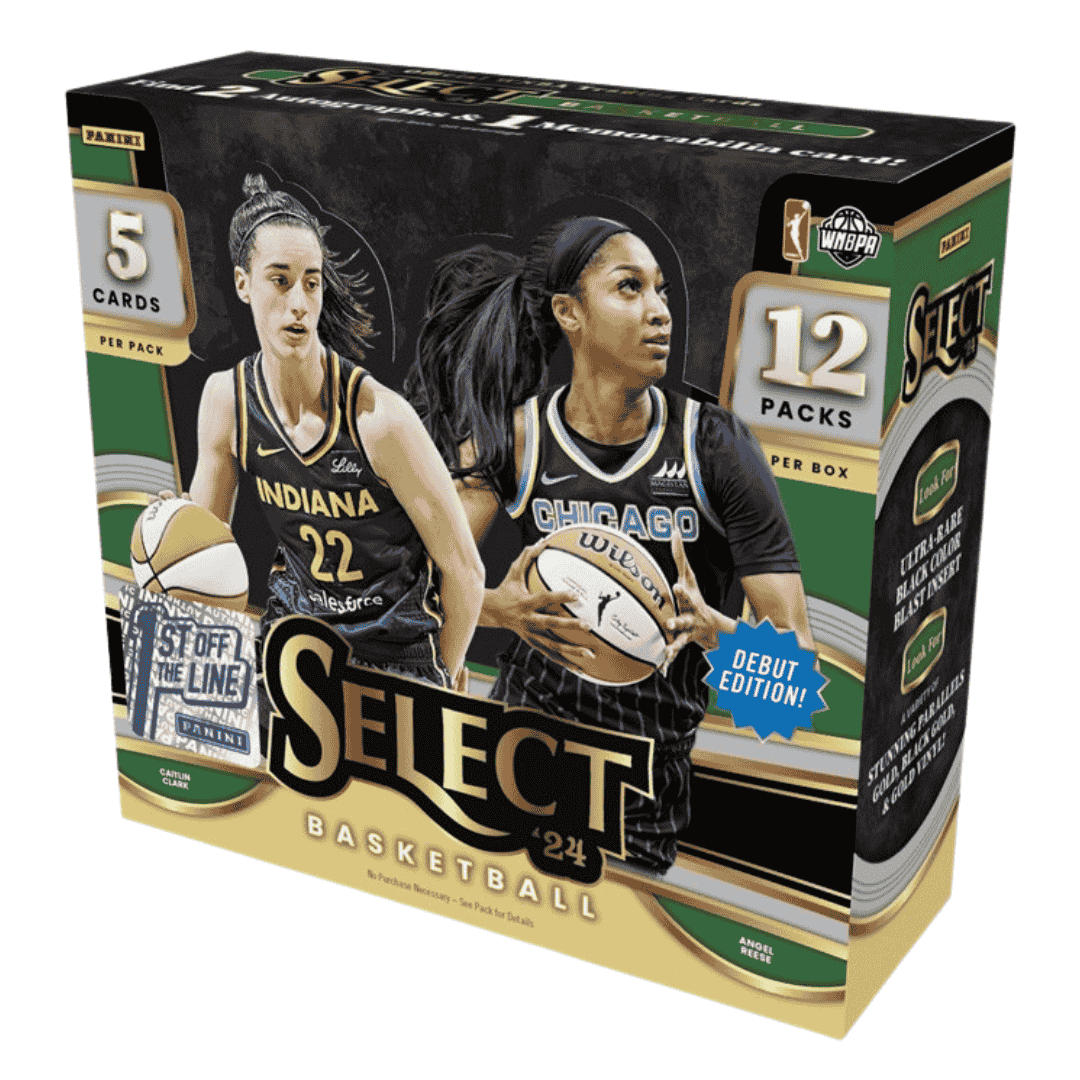 2024 Panini Select WNBA Basketball Hobby Box - 1st Off The Line (FOTL)