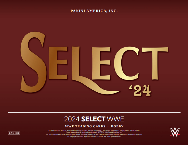 2024 Panini Select WWE Wrestling Hobby Pack