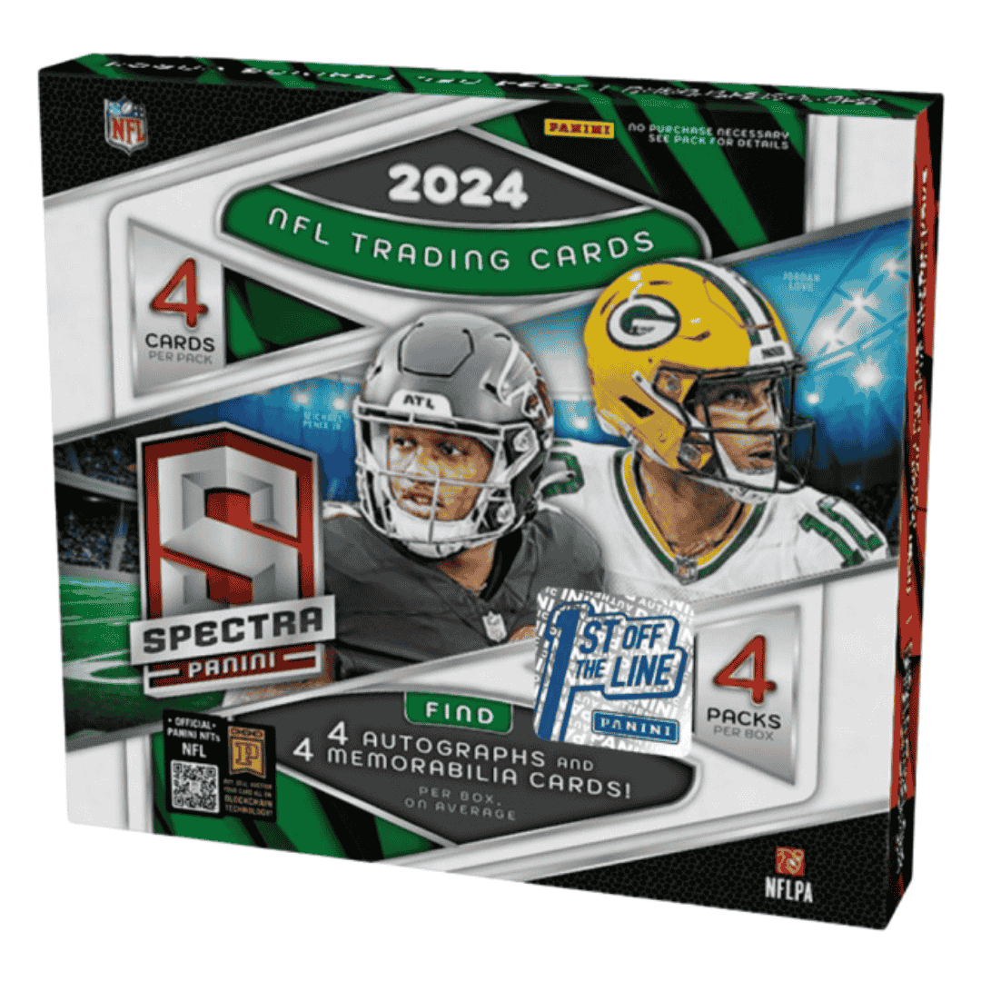 2024 Panini Spectra Football Hobby Box 1st Off The Line