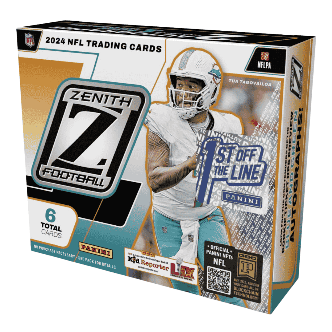 2024 Panini Zenith Football 1st Off The Line Hobby Box