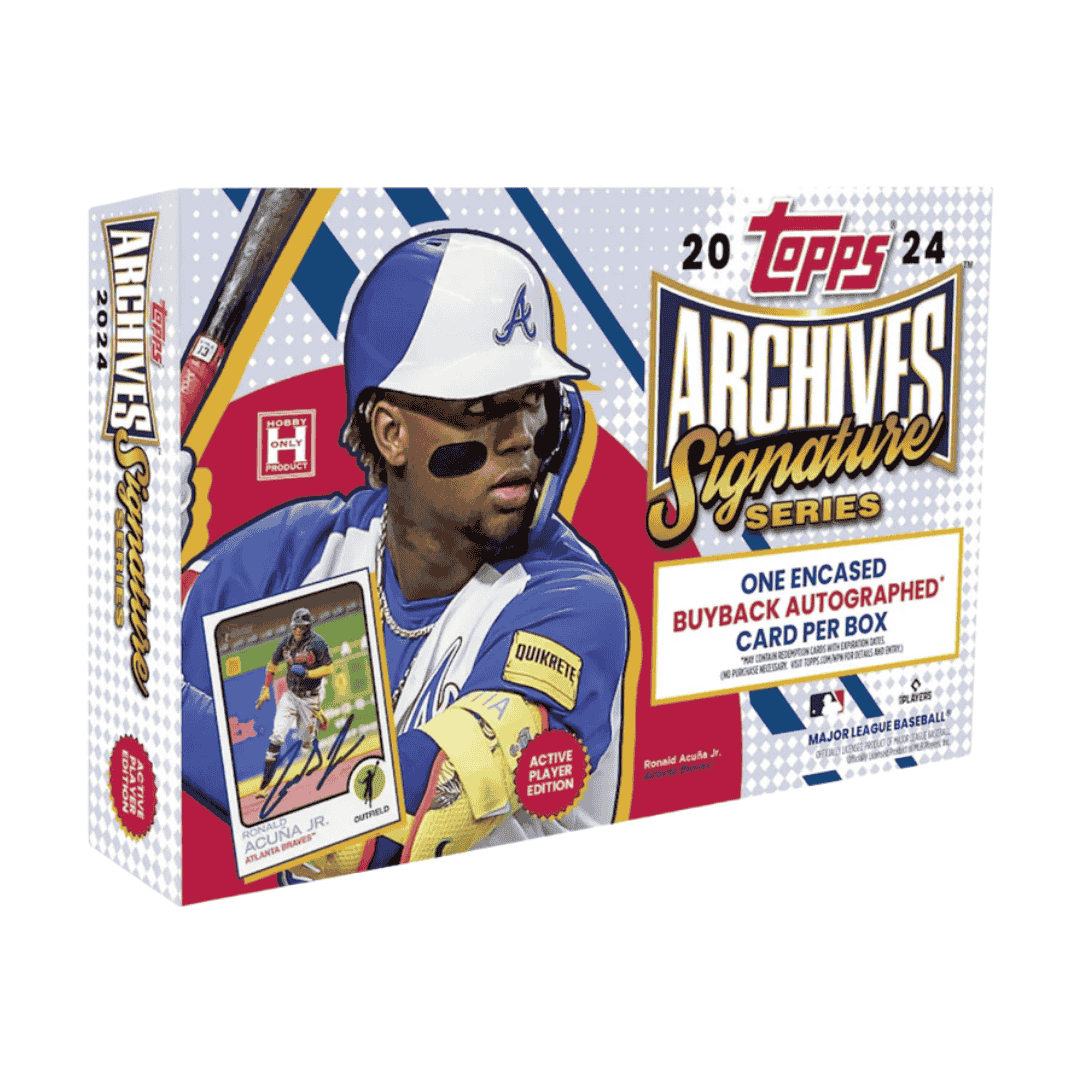 2024 Topps Archives Signature Series Active Player Edition Baseball Hobby Box