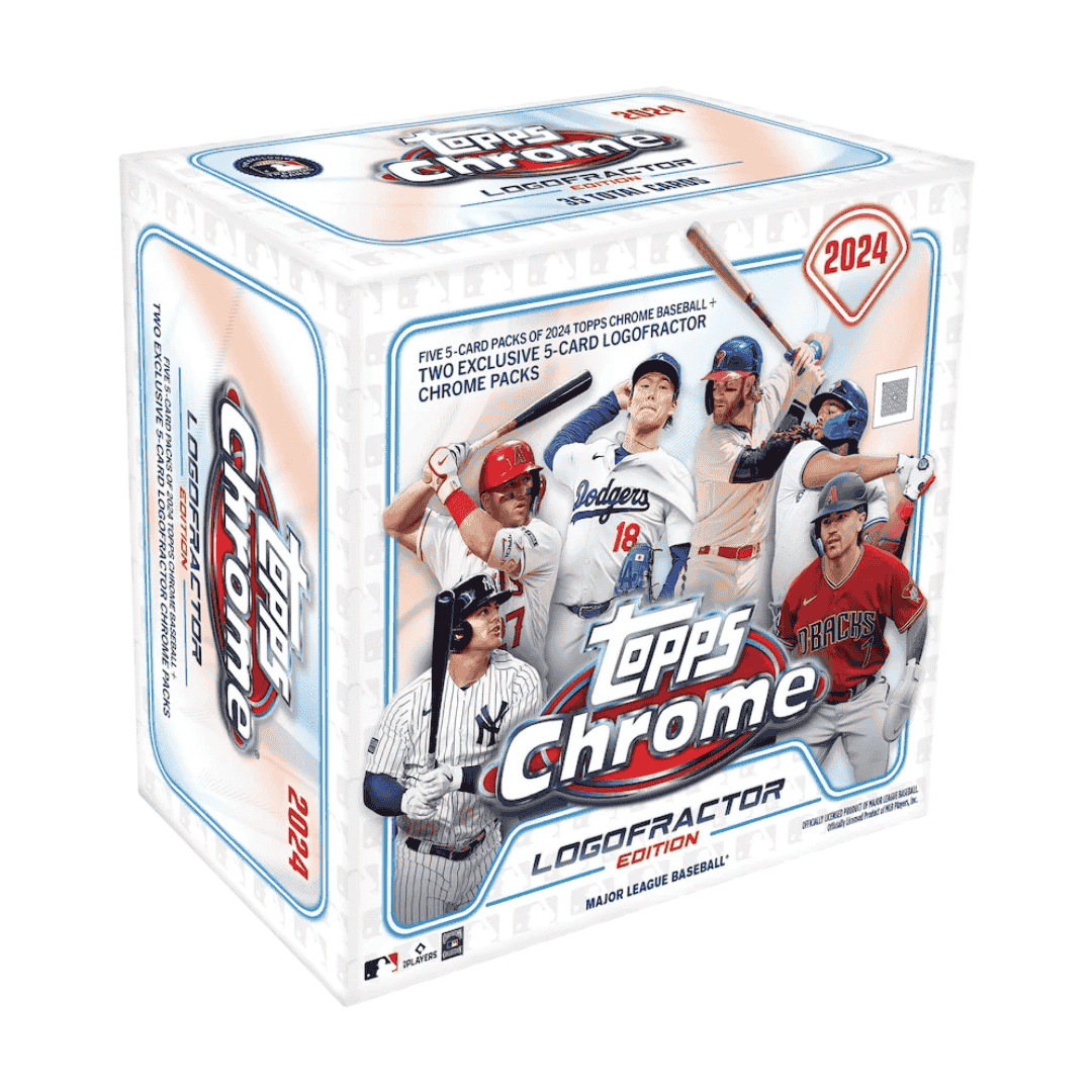 2024 Topps Chrome Baseball Logofractor Edition Box