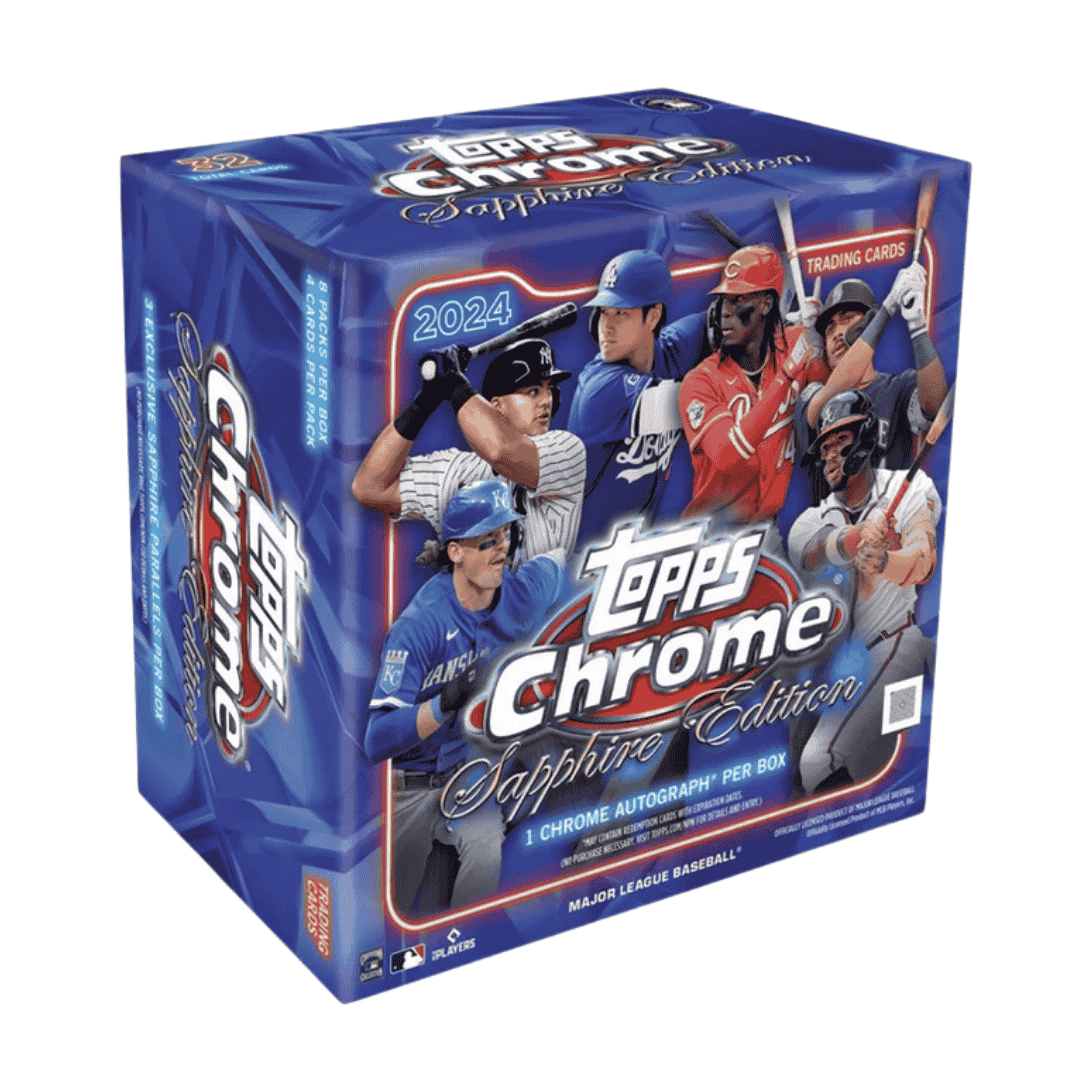2024 Topps Chrome Baseball Sapphire Edition Box
