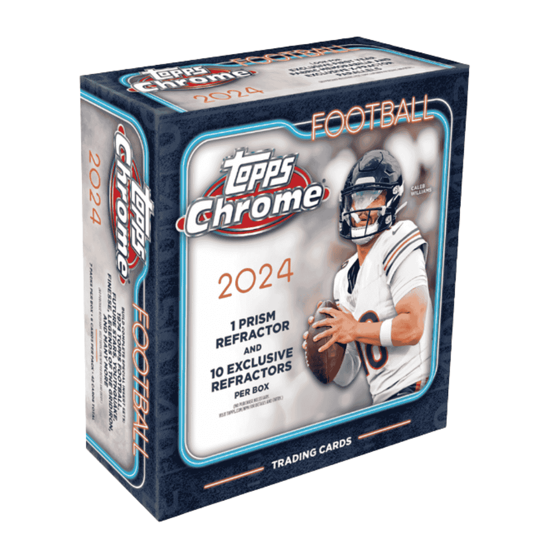 2024 Topps Chrome Football Mega Box