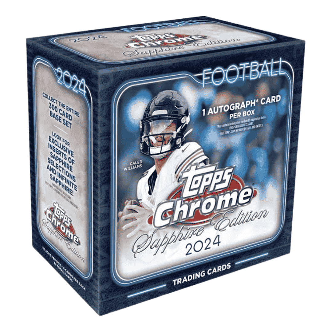 2024 Topps Chrome Football Sapphire Edition Box
