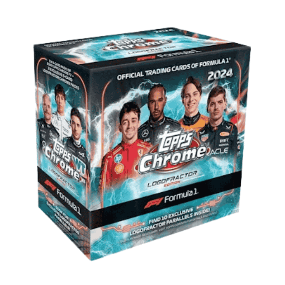2024 Topps Chrome Formula 1 F1 Racing Logofractor Box